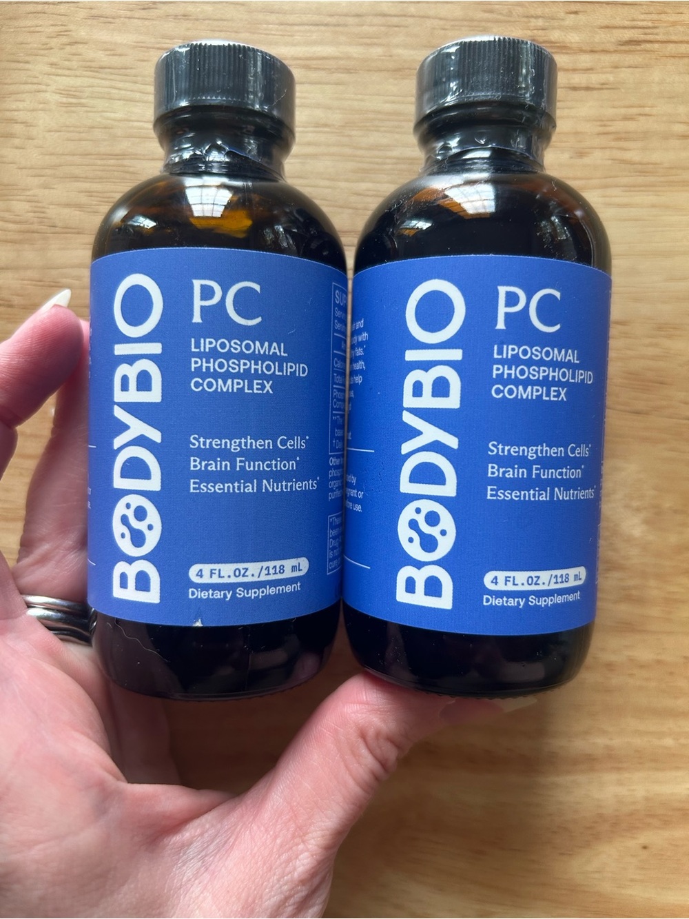 BodyBio PC Liposomal Phospholipid Complex - x2- unopened